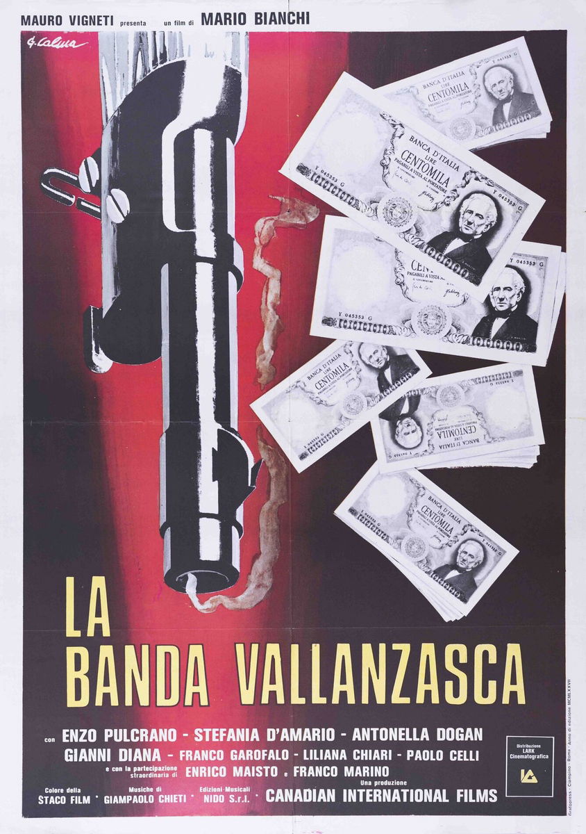 La banda Vallanzasca - Manifesto 1
