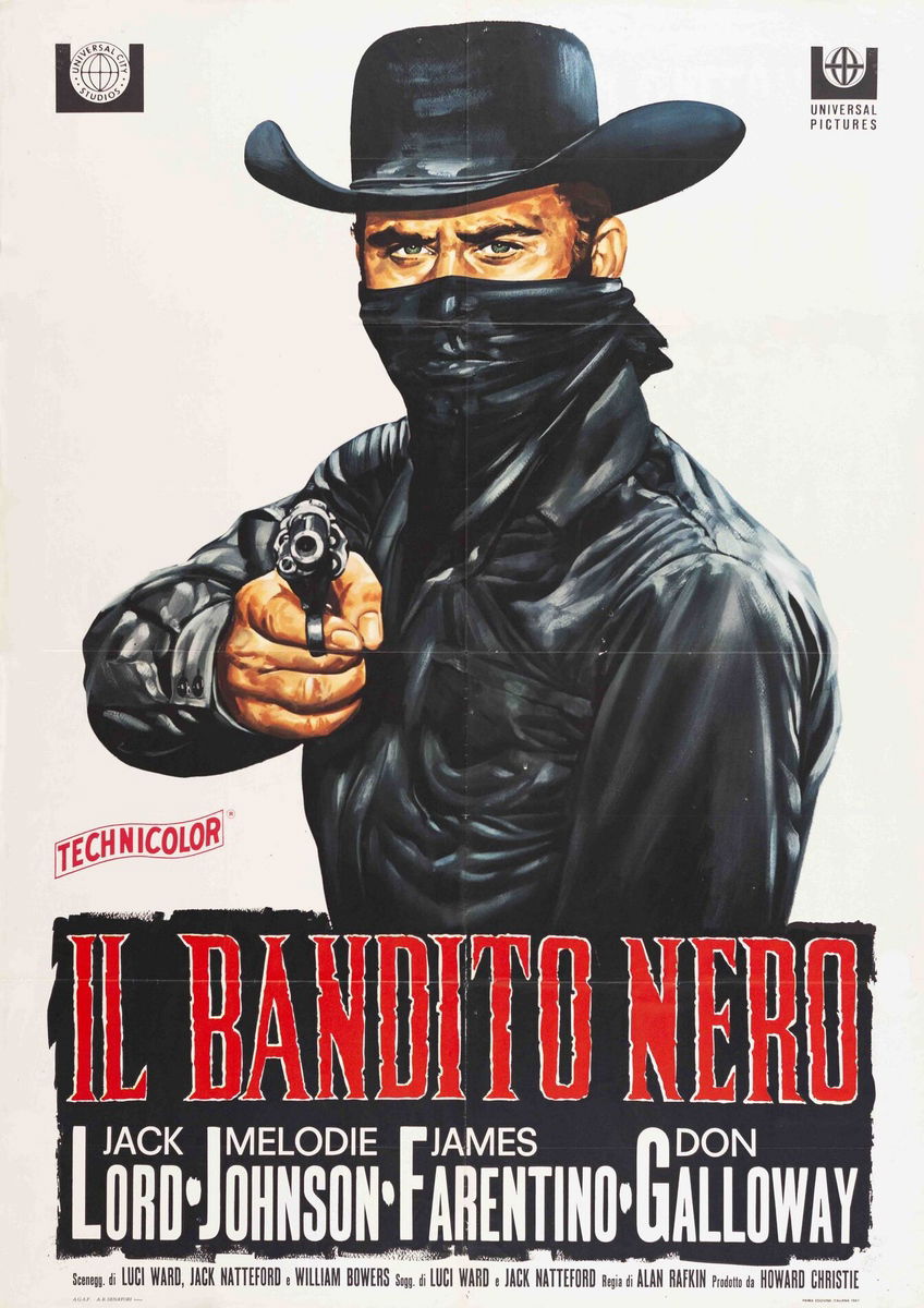 Il bandito nero - Manifesto 2
