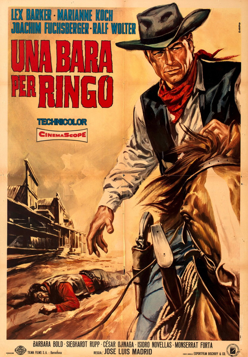 Una bara per Ringo - Manifesto 1