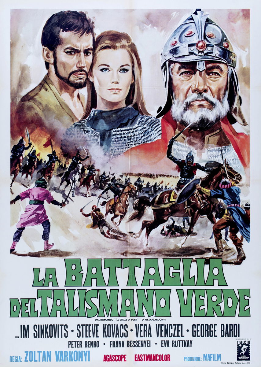 La battaglia del talismano verde - Manifesto 1