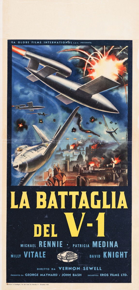 La battaglia del V1 - Locandina 1