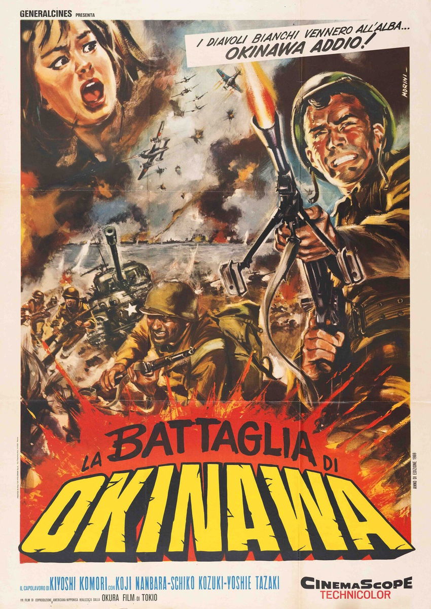 La battaglia di Okinawa - Manifesto 1
