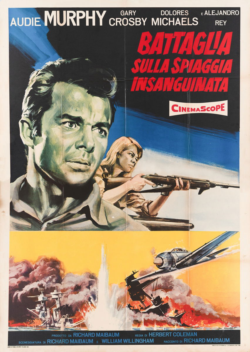 Battaglia sulla spiaggia insanguinata - Manifesto 1