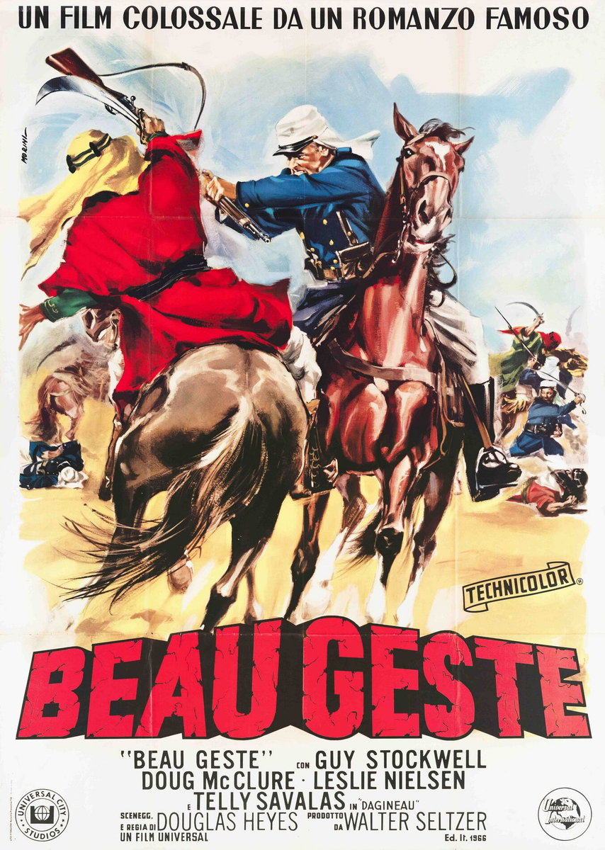 Poster 3 for the film Beau Geste (1966)