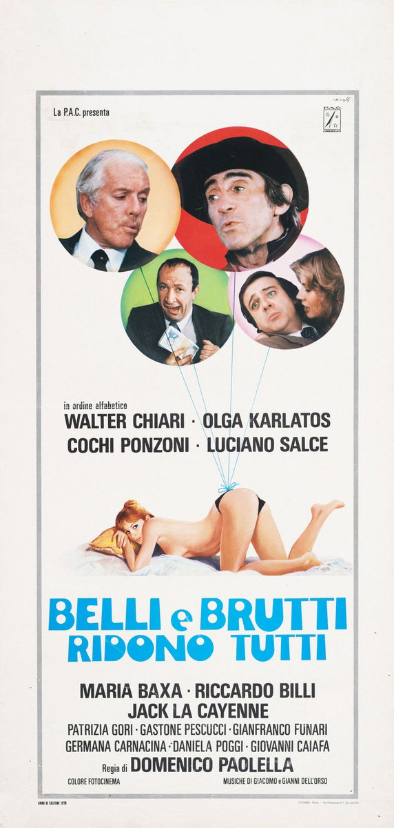Belli e brutti ridono tutti - Lobby Card 1