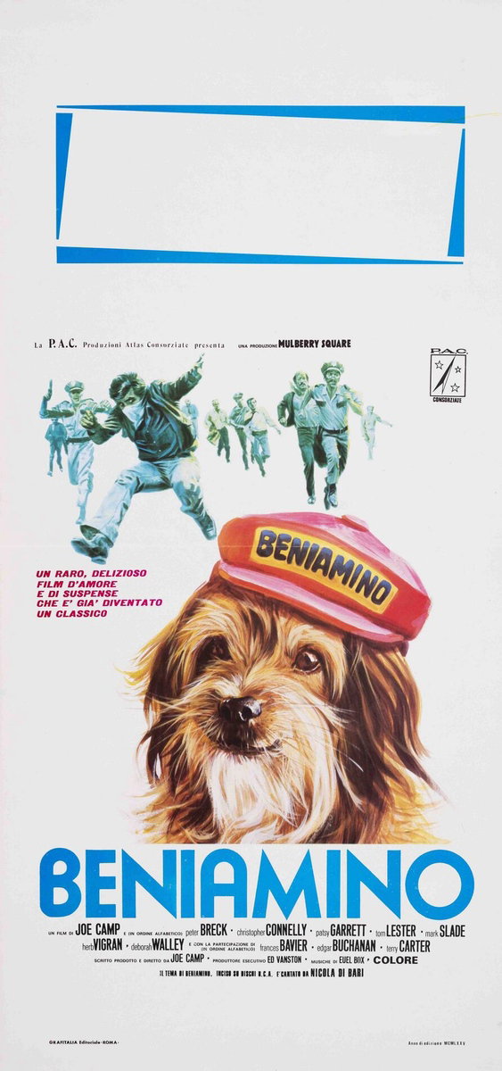 Locandina 2 for the film Benji (1974)