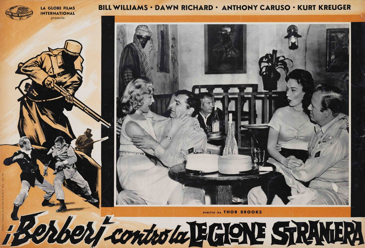 I berberi contro la legione straniera - Fotobusta 1