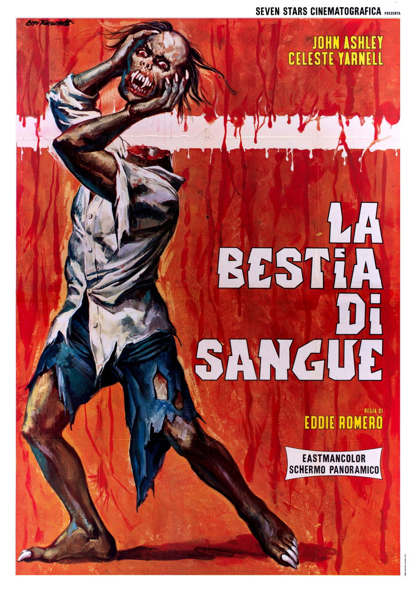 La bestia di sangue - Manifesto 1