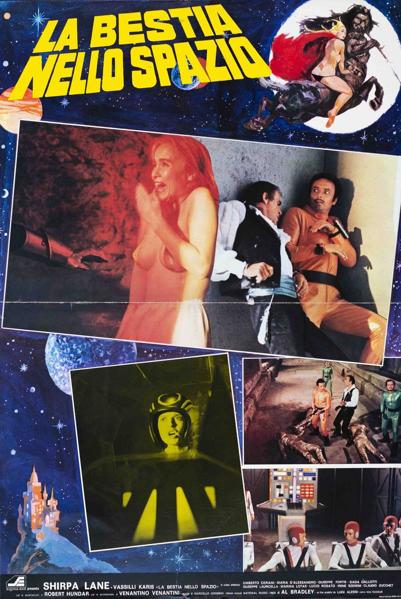 Manifesto 2 per il film La bestia nello spazio (1980)