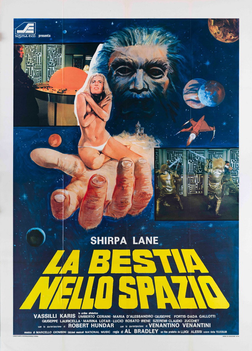 Poster 3 for the film Beast in Space (1980)