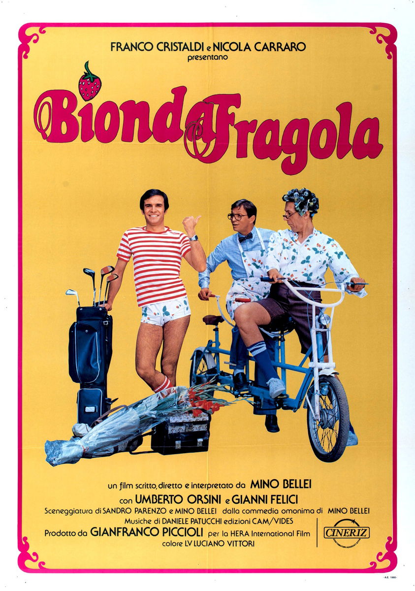 Bionda fragola - Manifesto 1