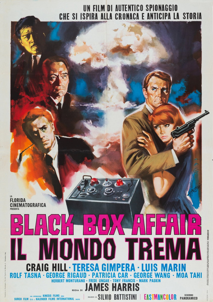 Black Box Affair - Il mondo trema - Manifesto 2