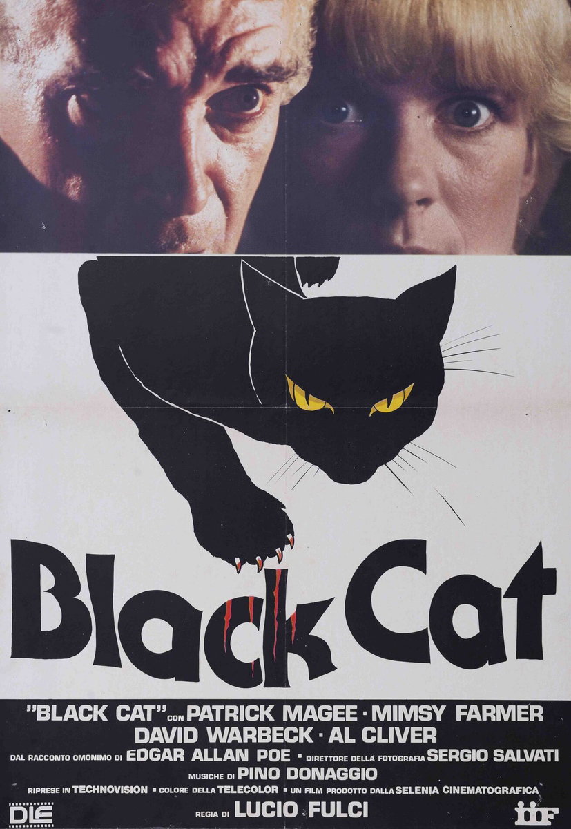 Manifesto 3 per il film Black Cat: Gatto nero (1981)
