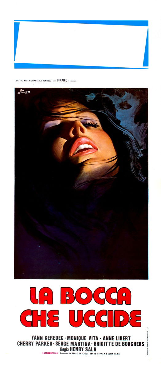 La bocca che uccide - Locandina 1