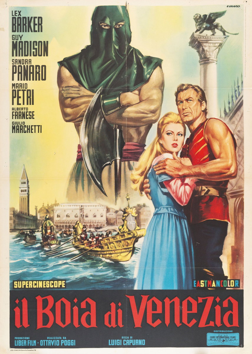 Il boia di Venezia - Manifesto 2