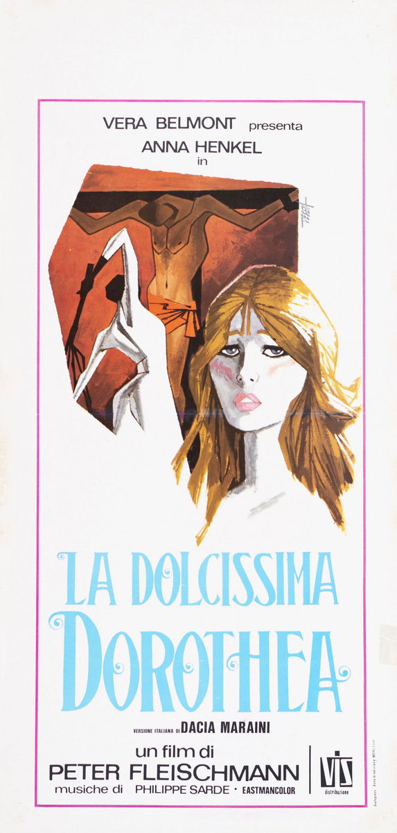 Locandina 2 per il film La dolcissima Dorothea (1974), dipinto da Enrico De Seta