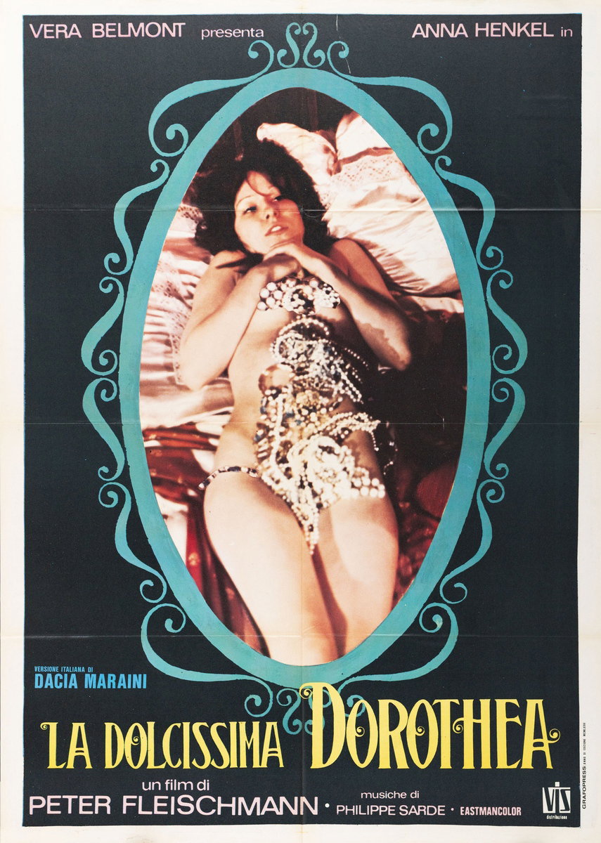 Manifesto 2 per il film La dolcissima Dorothea (1974)