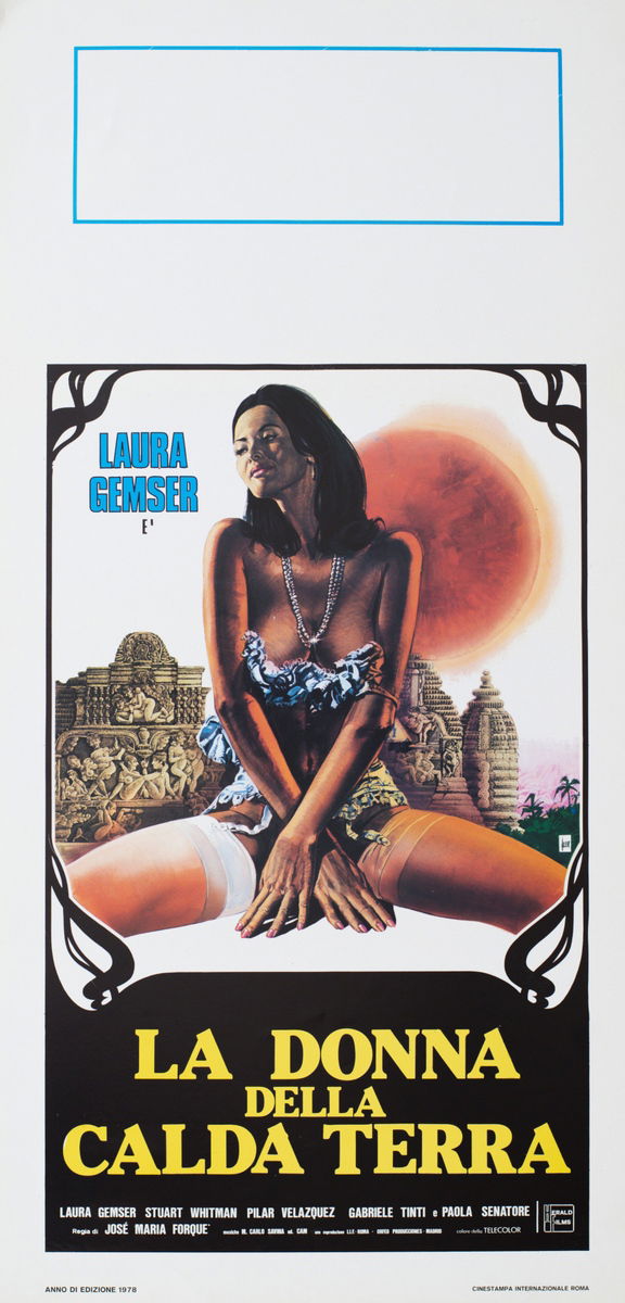La donna della calda terra - Locandina 1