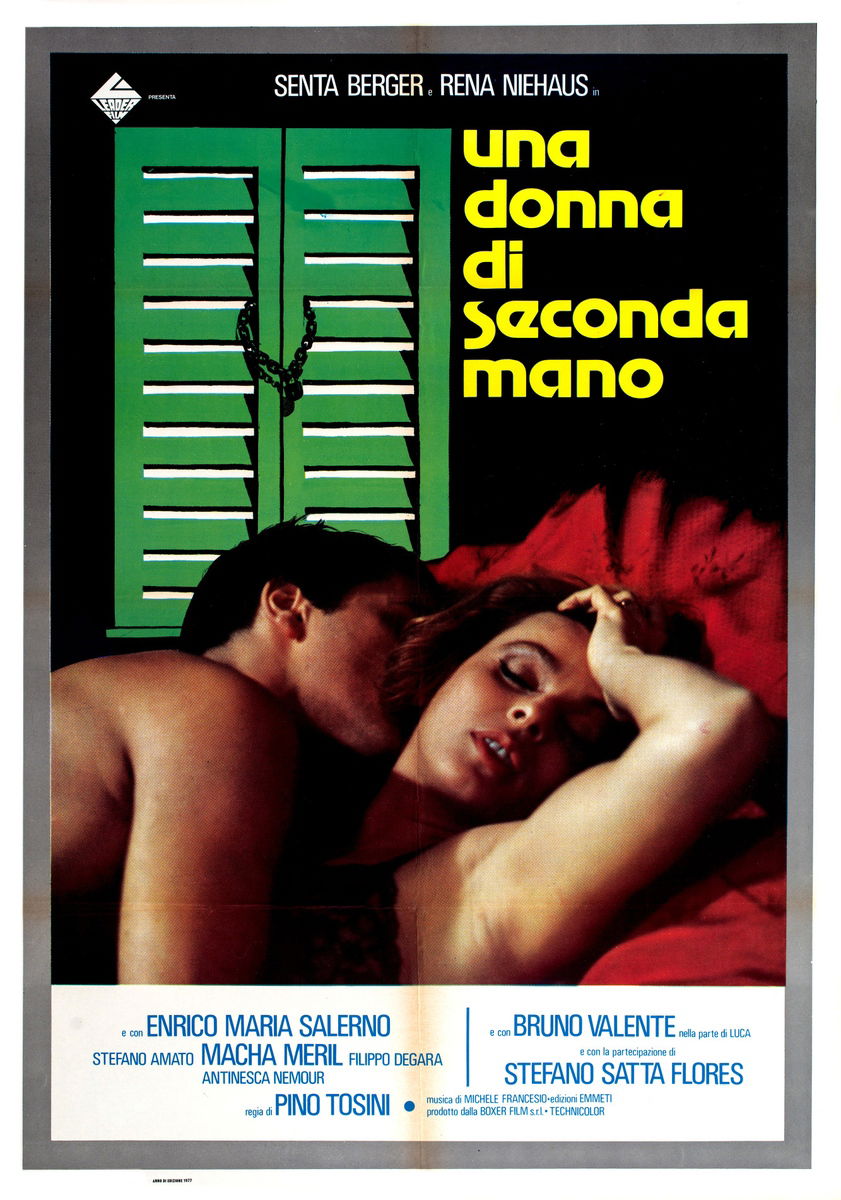 Una donna di seconda mano - Manifesto 1