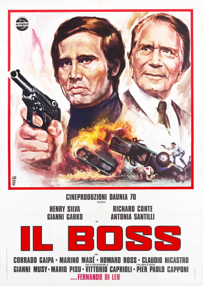 Il boss - Manifesto 1