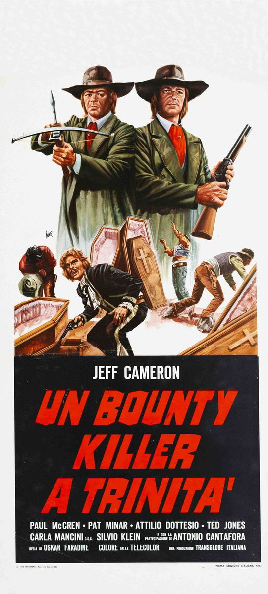 Un Bounty Killer a Trinità - Lobby Card 1