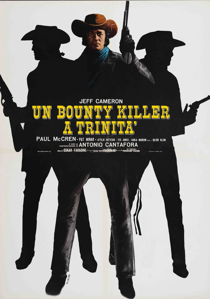 Poster 2 for the film Un Bounty Killer a Trinità (1974)
