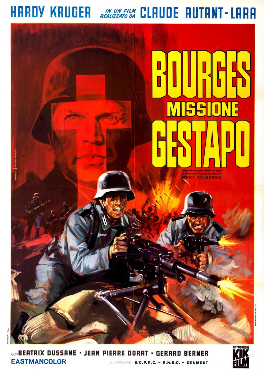 Bourges Missione Gestapo - Manifesto 1