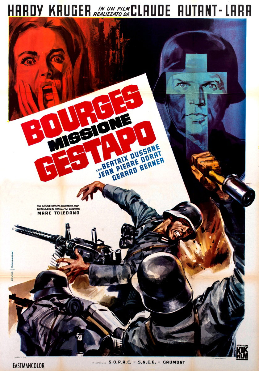 Bourges Missione Gestapo - Manifesto 2
