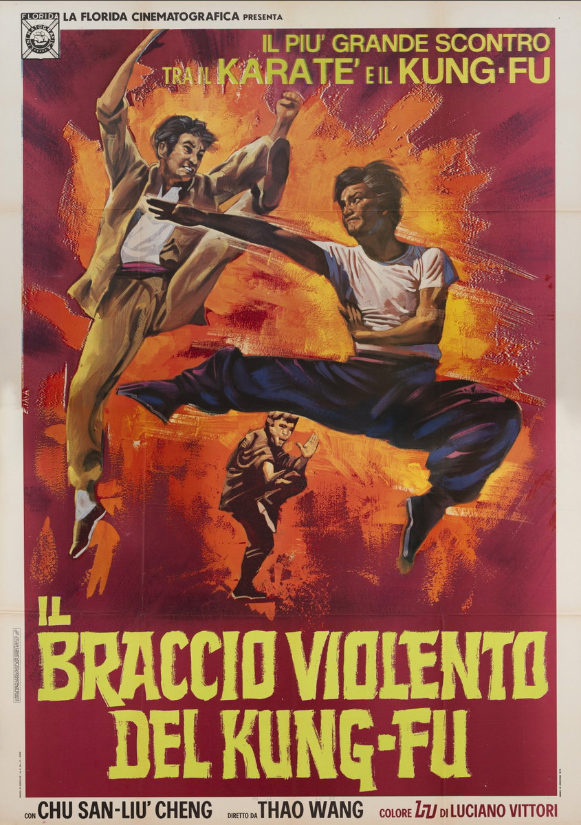 Il braccio violento del kung-fu - Manifesto 2
