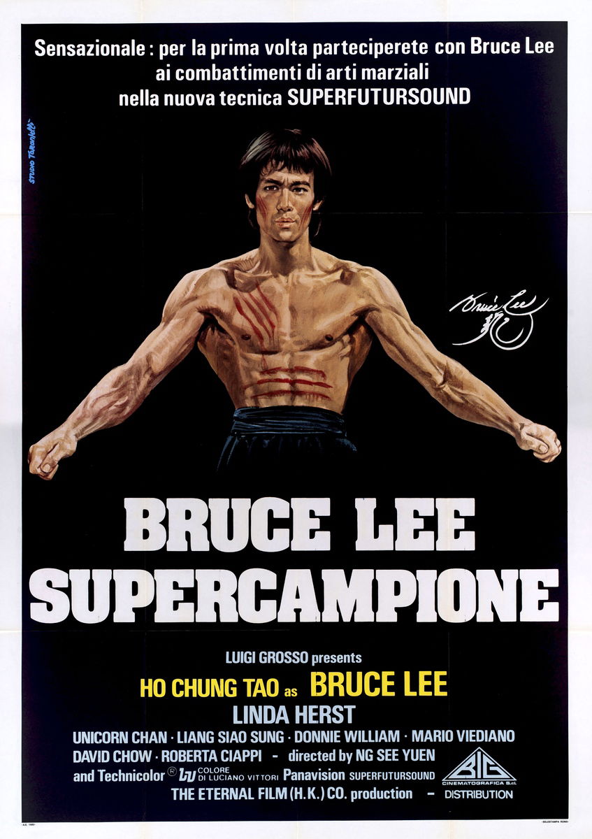Bruce Lee supercampione - Manifesto 1