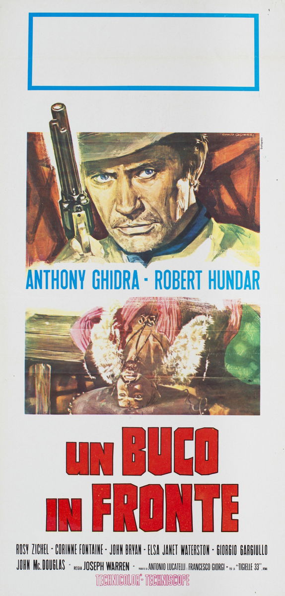 Un buco in fronte - Lobby Card 1