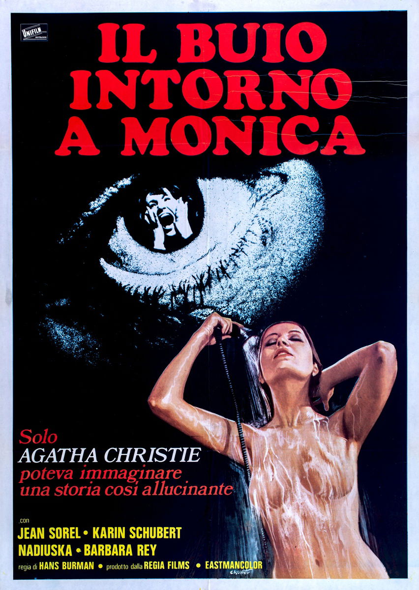 Il buio intorno a Monica - Manifesto 1