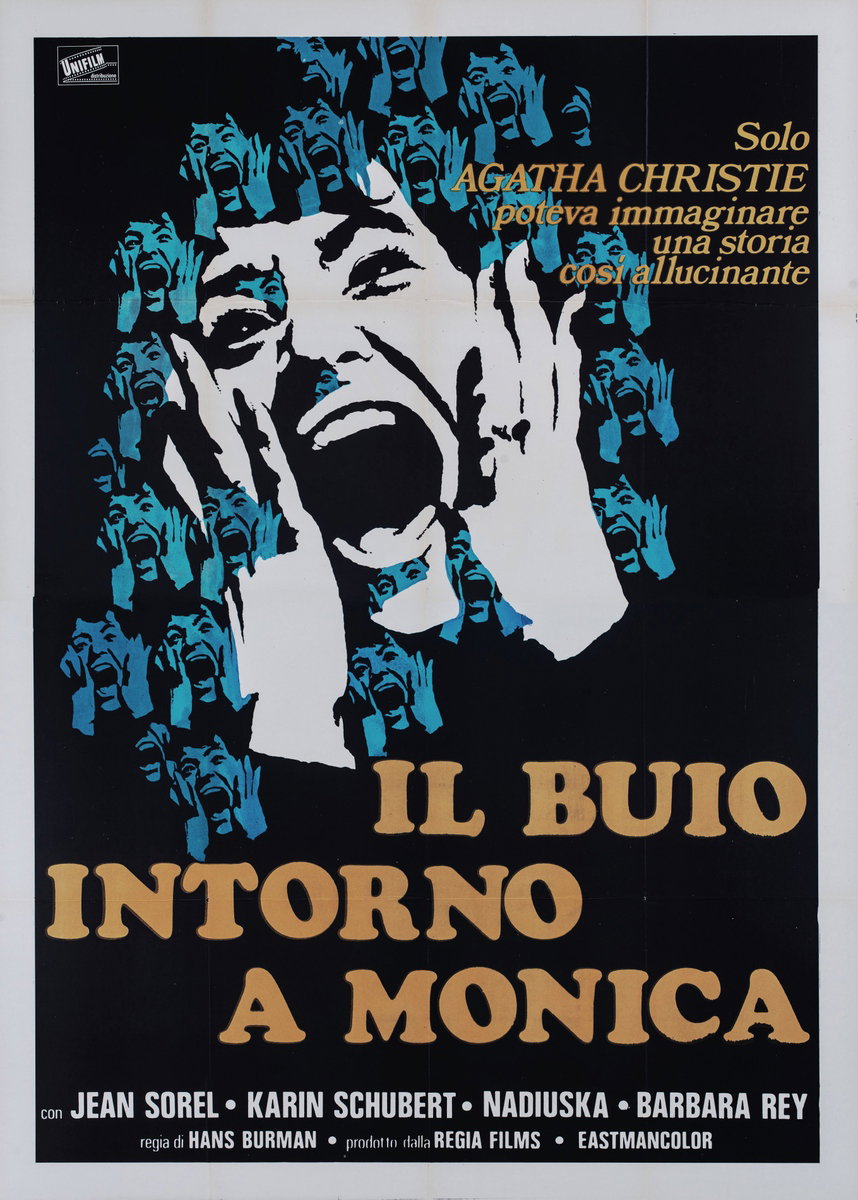 Poster 2 for the film Death Haunts Monica (1976)