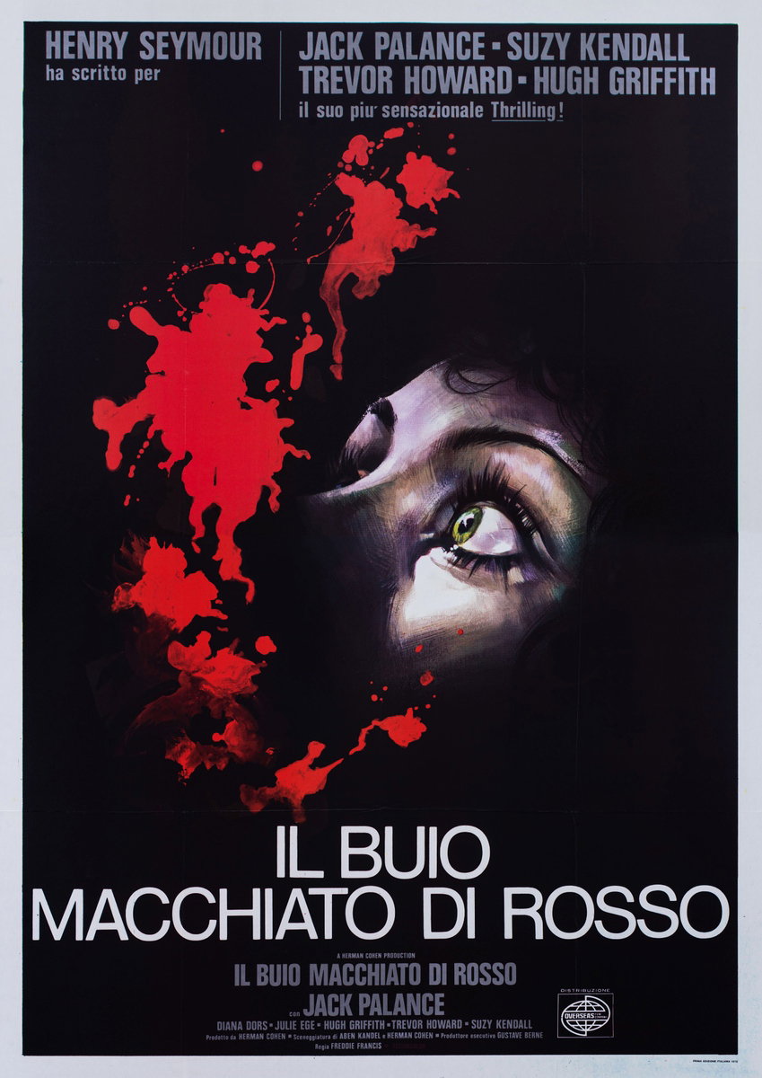 Manifesto 2 per il film Il buio macchiato di rosso (1974)