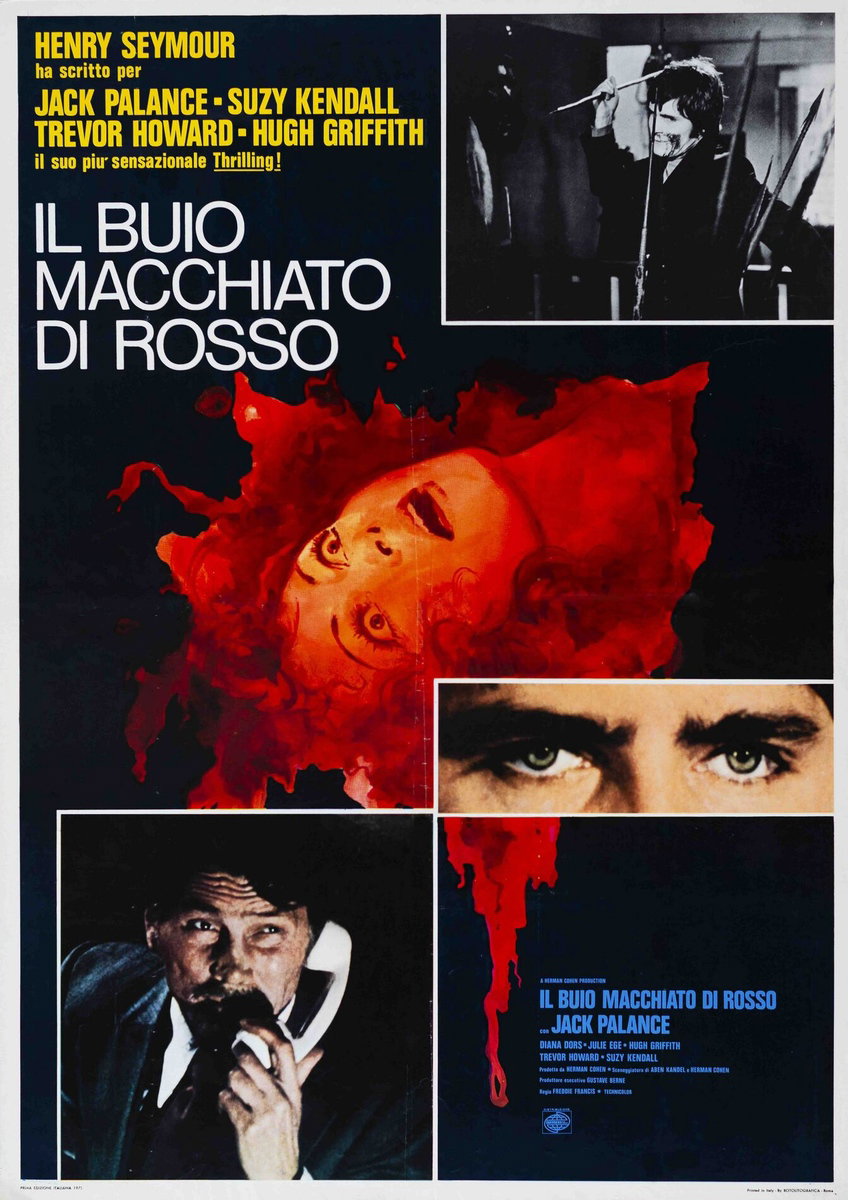 Manifesto 3 per il film Il buio macchiato di rosso (1974)