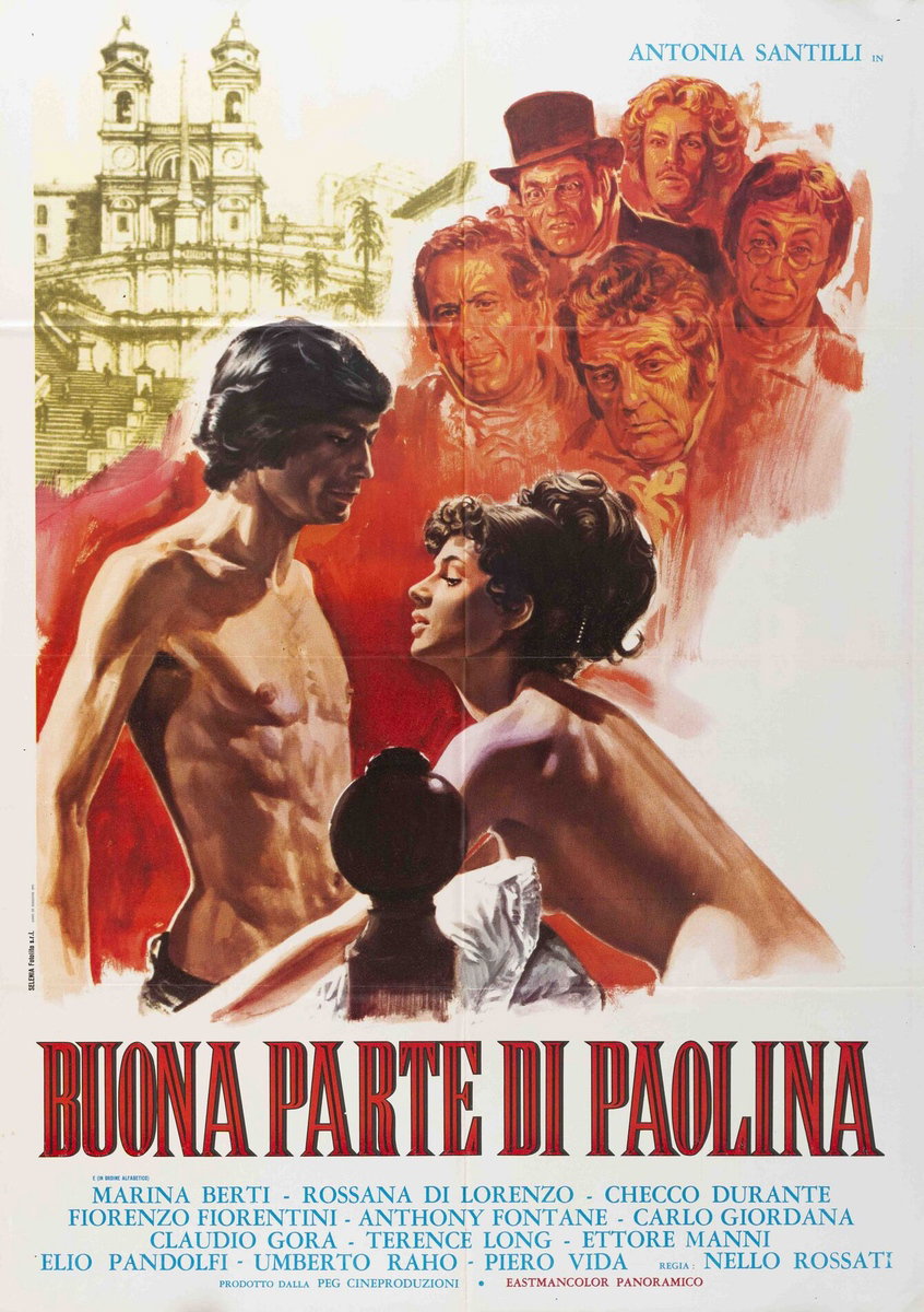 Manifesto 2 per il film Buona parte di Paolina (1973)