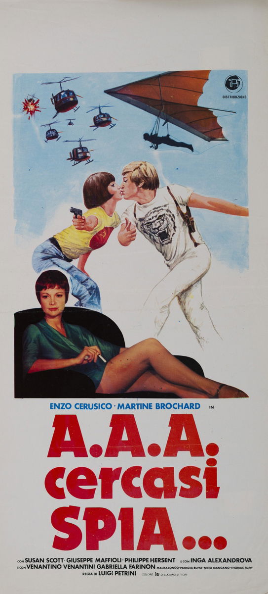 There's a Spy in My Bed - Lobby Card 1