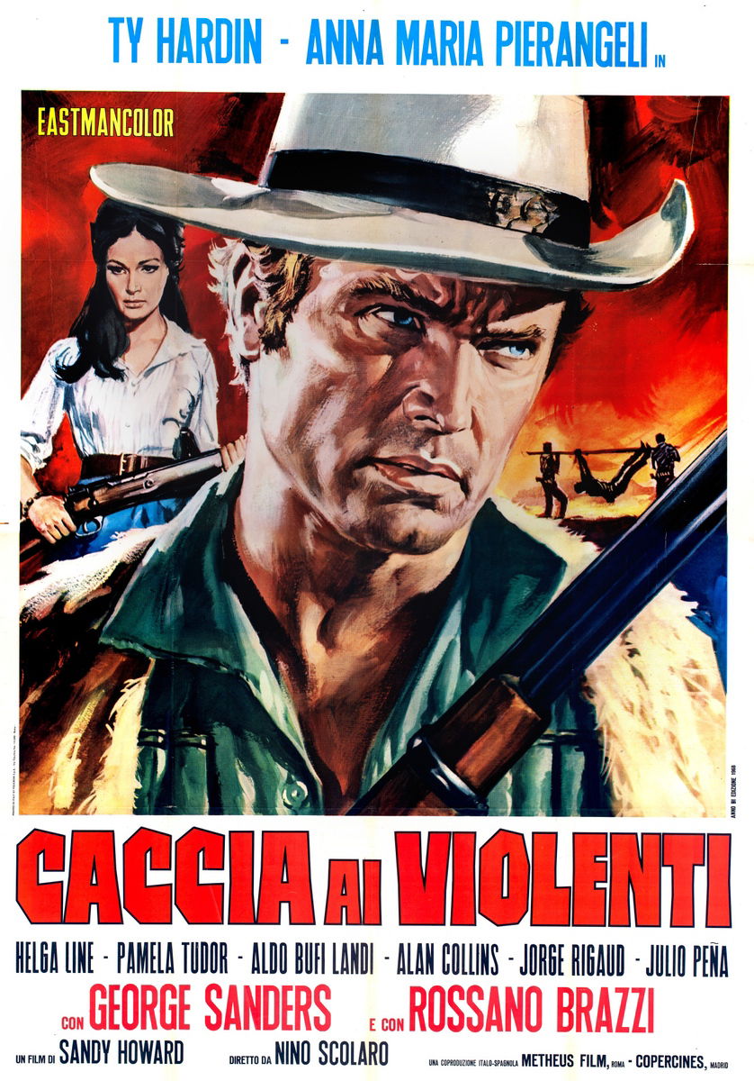 Caccia ai violenti - Manifesto 1