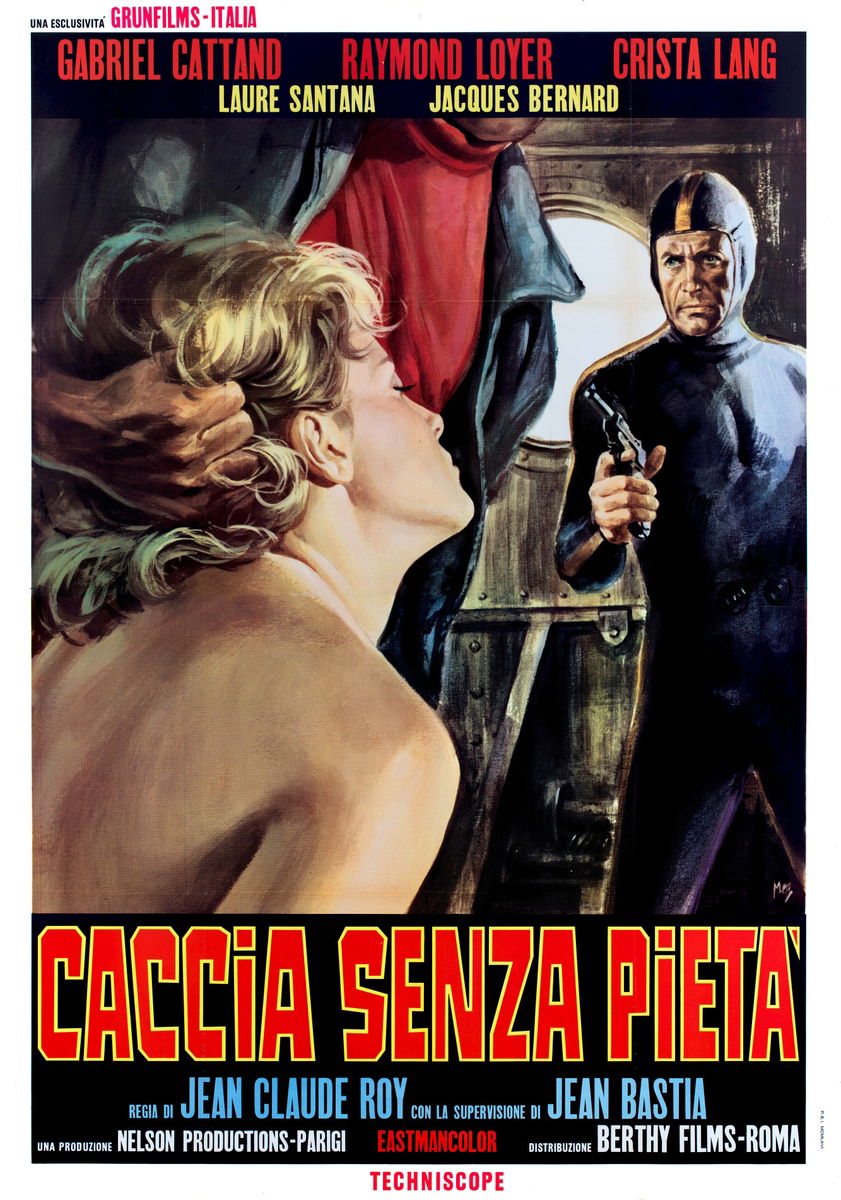 Caccia senza pietà - Manifesto 1