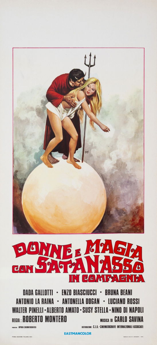 Donne e magia con satanasso in compagnia - Locandina 1