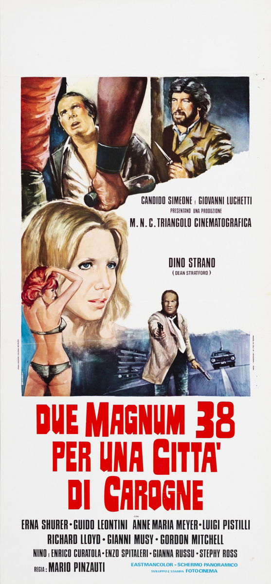 Due Magnum .38 per una città di carogne - Locandina 1