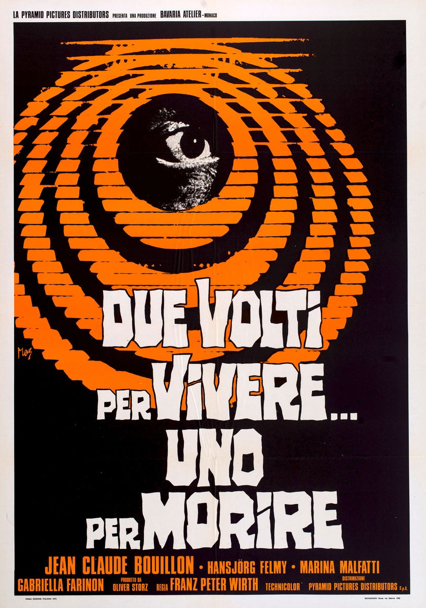 Due volti per vivere... uno per morire - Manifesto 1