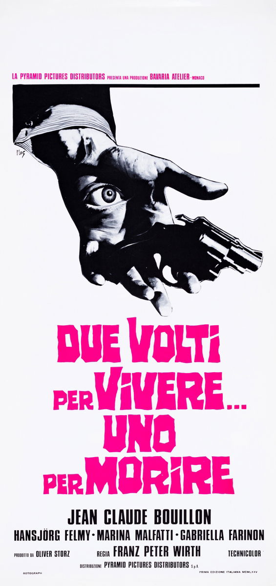 Due volti per vivere... uno per morire - Lobby Card 1