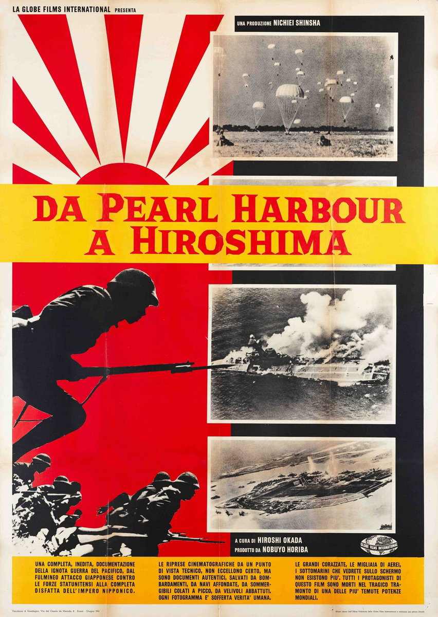Poster 2 for the film Da Pearl Harbor a Hiroshima (1958)