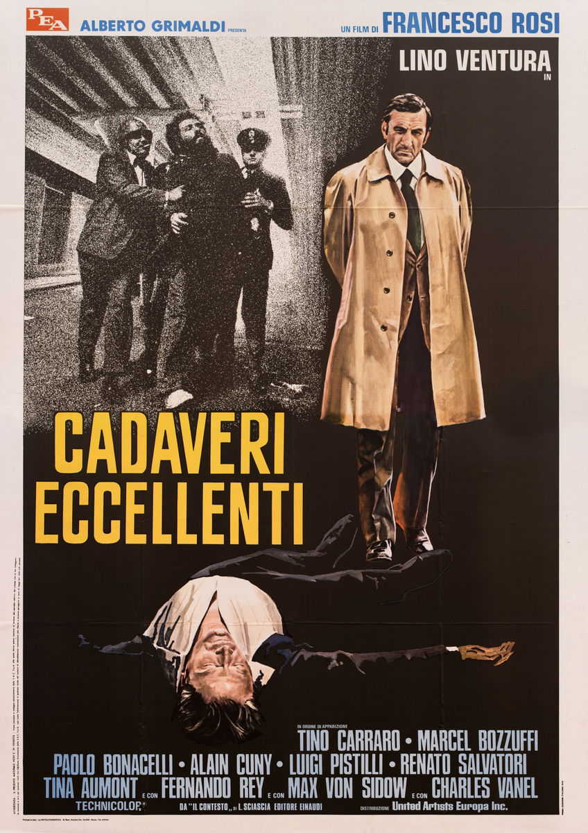 Cadaveri eccellenti - Manifesto 1