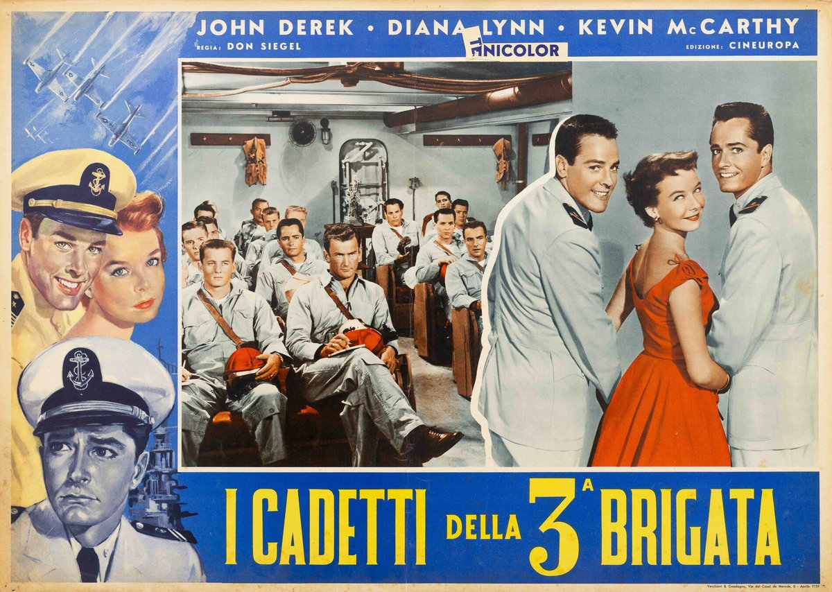 Fotobusta 5 per il film I cadetti della 3ª brigata (1955)