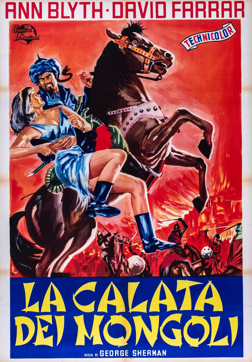 Poster 2 for the film The Golden Horde (1951)