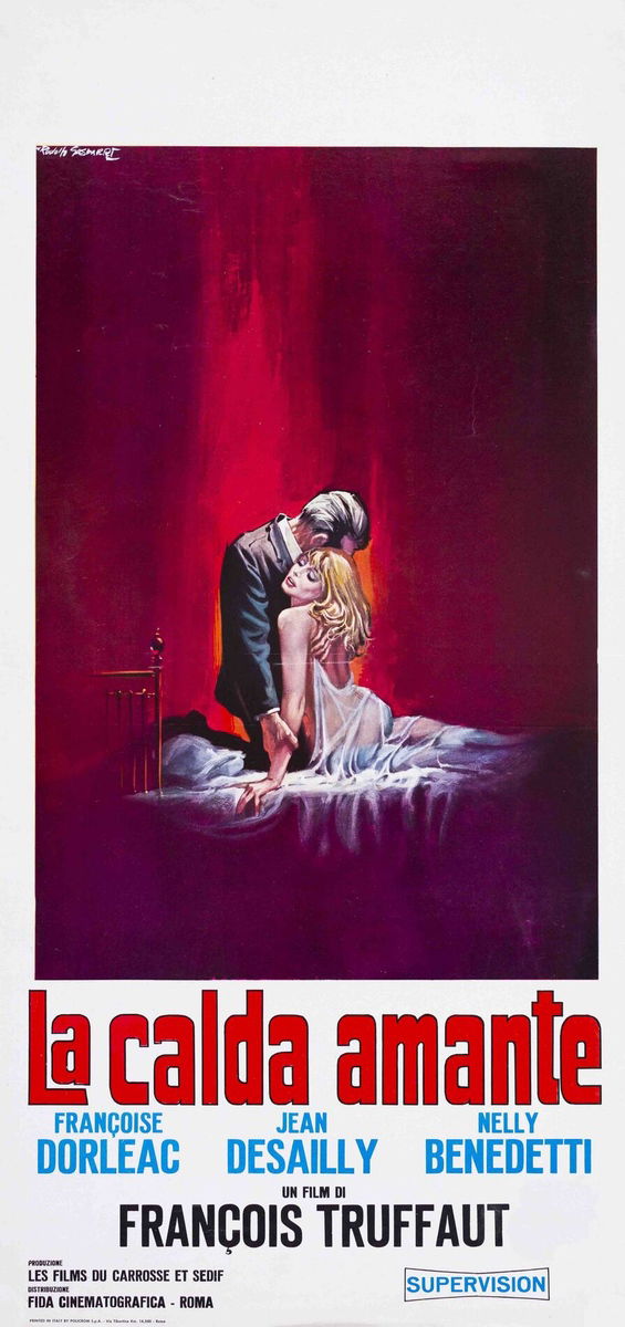 La calda amante - Locandina 1