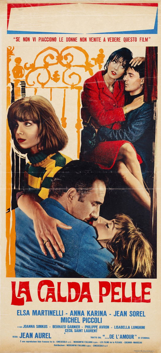 La calda pelle - Locandina 1