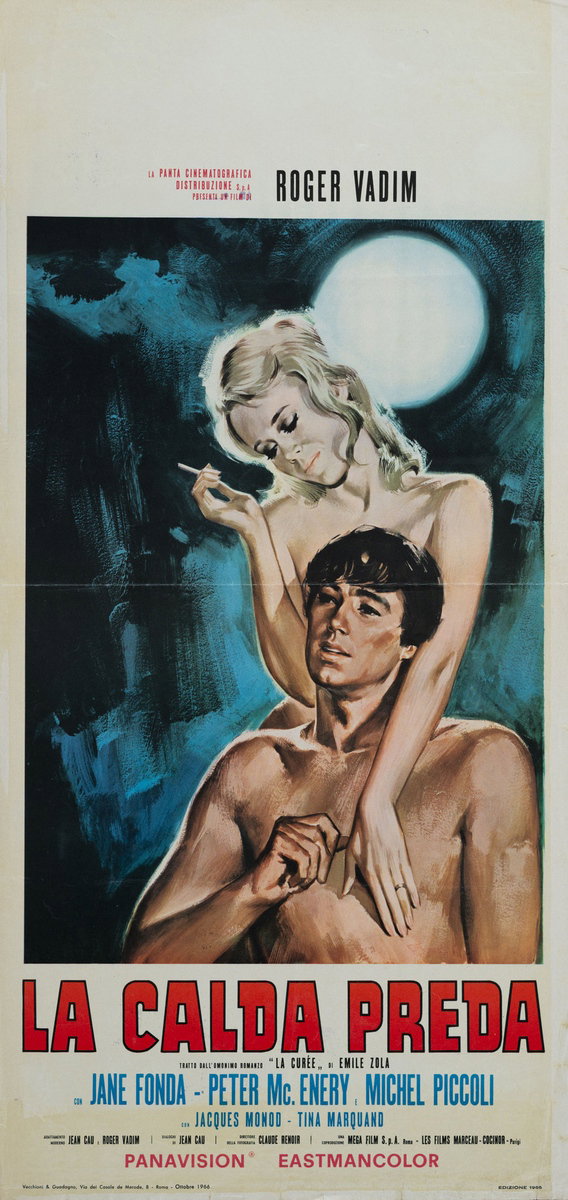 Locandina 2 per il film La calda preda (1966)